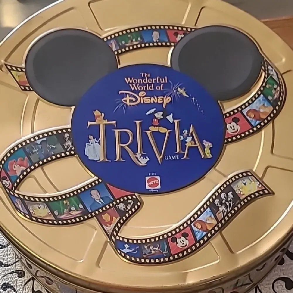 Disney Trivia Game Tin